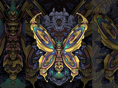 Butterfly mecha