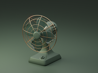 3D Fan 3d art 3d artwork 3d design 3d fan 3d icon 3d illustration design fan icon ui