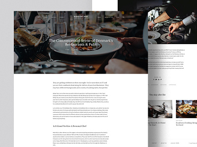 Article design for Magazine Theme article big photo blog clean design layout magazine template theme typography ui website