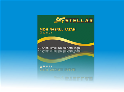 Gold Stripe Namecard branding design graphic design logo namecard