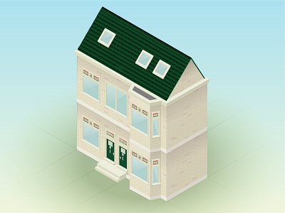 Our house building home house illustration illustrator iso isometric isometric illustration isometry
