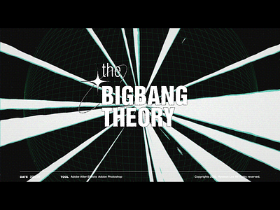 The Bigbang Theory - Fan OP [2020] animation design graphic design motion motion graphics retro space video