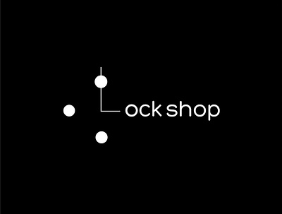 Clock Shop adobe illustrator brandign logo logo design minimalist logo