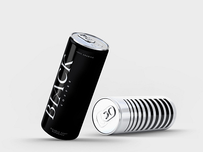 Black Coffee. Can Design. adobe illustrator brandign design graphic design logo logo design packaging visual identity