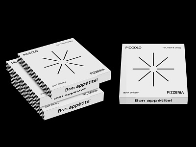 Pizza Packaging Design brutalism graphic design graphic designer illustration minimal minimalism packaging packaging design pizza box
