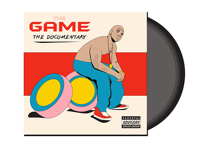 Album Cover illustration classic gangster hiphop illustration rap rapper rappers vinyl