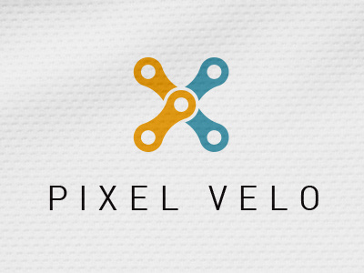 Pixel Velo Logo idea cycling logo pixel velo