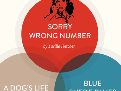 Sorry Wrong Number circle typography