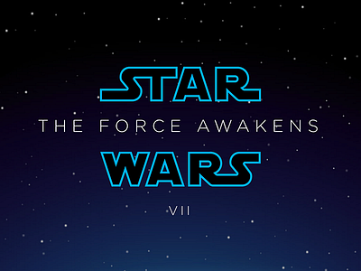 Star Wars VII The Force Awakens gotham star star wars star wars the force vii wars