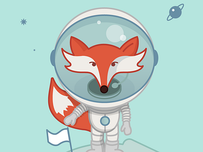 Fox Mascot character fox illustration mascot space