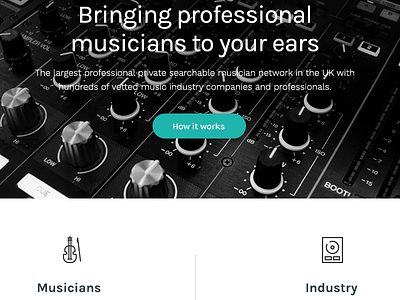 Musicians and music industry search web app industry music search workssans