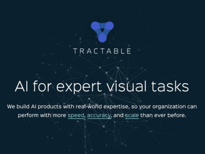 Tractable website