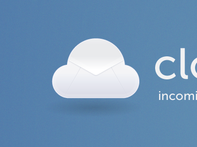 Cloudmailin logo cloud envelope letter