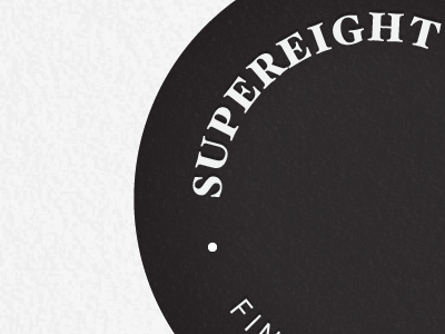 Supereight logo typography