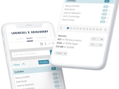 UI web app iPhone X Mockup