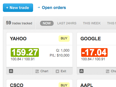 hivetrader.com web app UI app button financial nav shares stocks trade trading ui