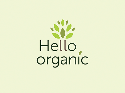 Hello oganic eco food green healthy leaf natural nature oil