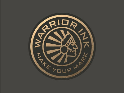 Warrior Ink Logo wando high school