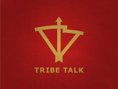 Tribe Talk Logo by Russ Bratcher on Dribbble