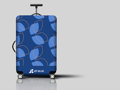 JetBlue Branding - Luggage branding design graphic design illustration patters