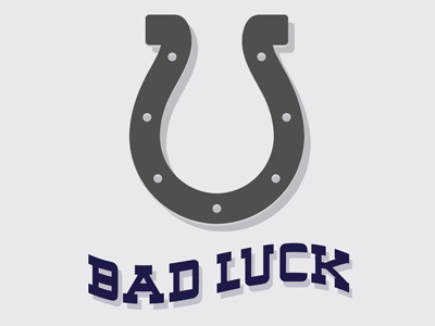 Bad Luck bad luck ferradura horseshoes