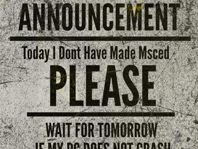 Announcement announcement