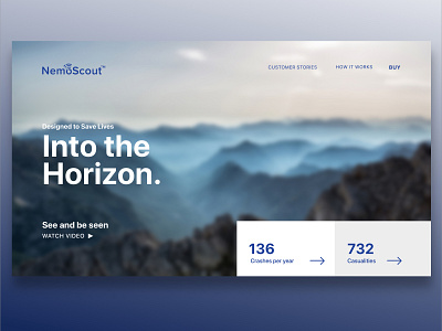 NemoScout Website Concept concept web design website website concept