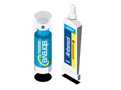 IsoMeds health illustration isometric meds pharma