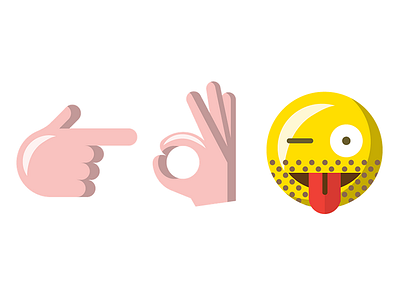 He’s a bit of a man-child emoji hands illustration spot twoem