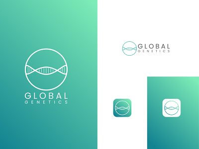 Global Genetics Logo bestlogo branding design flatlogo graphic design icon illustration logo logodesign logofolio logoinspiration logomark logotype