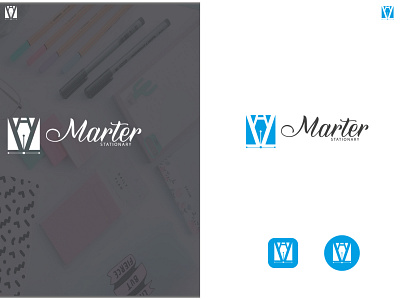 Marter Stationary Logo bestlogo brandidentity branding businesslogo creativelogo flatlogo graphic design iconiclogo logo logoawesome logodesign logodesigns logofolio logoinspiration logomark logotype modernlogo stationarylogo uniquelogo visualidentity