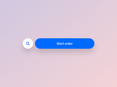 Square Online - Actionbar™️ add to cart app blue button close design design system elevated buttons gradient label login price search shadows shopping signup start order two buttons ui