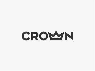 Crown design logo