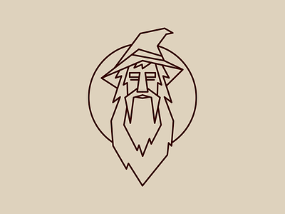 Wizard design logo wizard