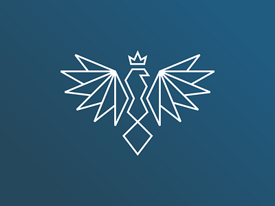 Eagle design eagle line logo