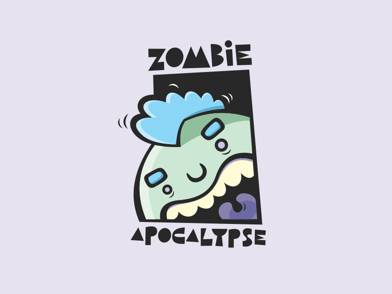 Zombie Apocalypse apocalypse zombie illustration design