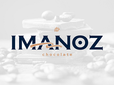 IMANOZ chocolate cacao chocolate design handmade imanoz logo