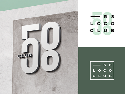 58 Loco Club 58 club design loco logo