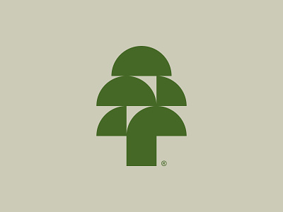 Tree branding design icon illustration logo symbol tree vector