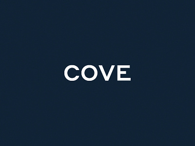 Cove - Logo blue branding cannabis cannabis branding cannabis design design identity logo typography vector