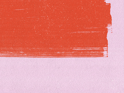 Experimenting brush orange pink texture