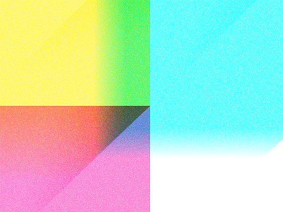 Some of This & Some of That color gradient grain noise shape texture