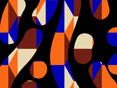 3142018 black blue maroon orange pattern