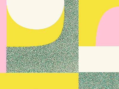 Pink, Yellow, Texture bold green illustration pattern pink shape texture white yellow