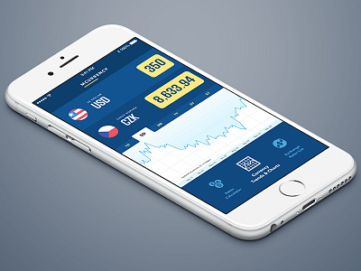 Currency Converter app converter currency graph interface iphone ui user
