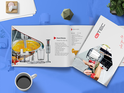 Home Appliance booklet design branding creative electric blenders flyer graphic design home appliances