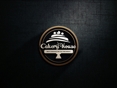 Logo Design | Cakery House anzy designs branding design graphic design illustration logo logo design vector