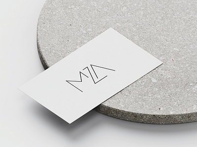 MZA branding design graphic design illustration logo
