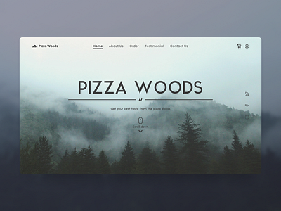 Pizza Store - Landing Page