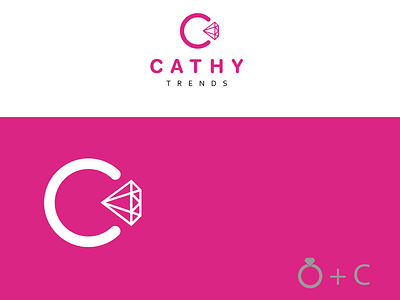 Cathy Trends branding cathy trends design illustration logo logodesign roshystudios
